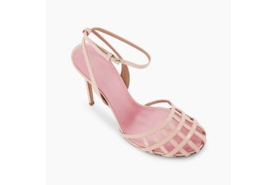 Pink Panier High-heeled Sandals