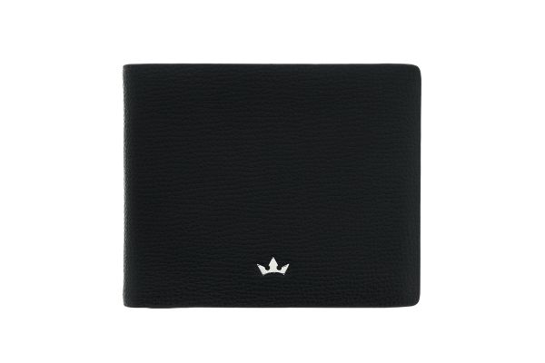 Trophy 8cc Bifold Italian Leather Black
