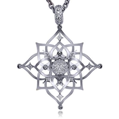 Diamond Star Pendant/Necklace