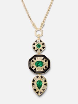 HG X Muzo Emerald Totem Pendant Necklace Set