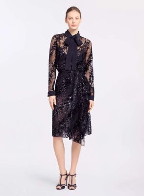 Sequins Short Skirt