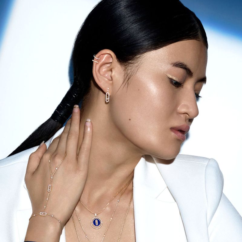 Messika Boutique Doha Vendôme Move Uno Stud Earrings Luxferity