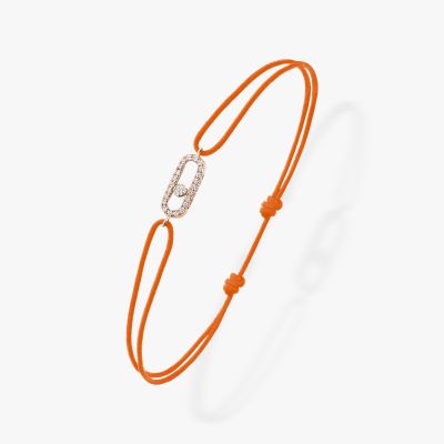 Move Uno Orange Cord Bracelet