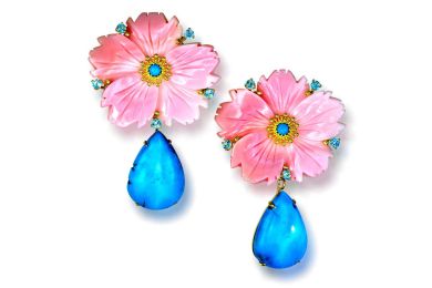 Blossom Convertible Earrings With Turquoise