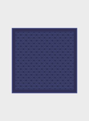 Silk Shawl (Empire Blue)