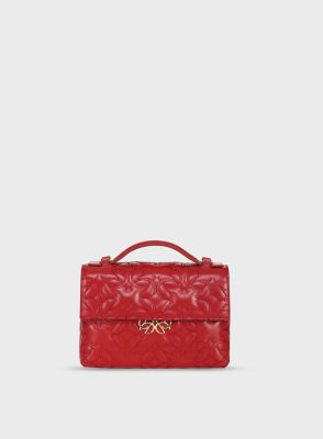 Elie Saab Leather Bag (Diana Red)