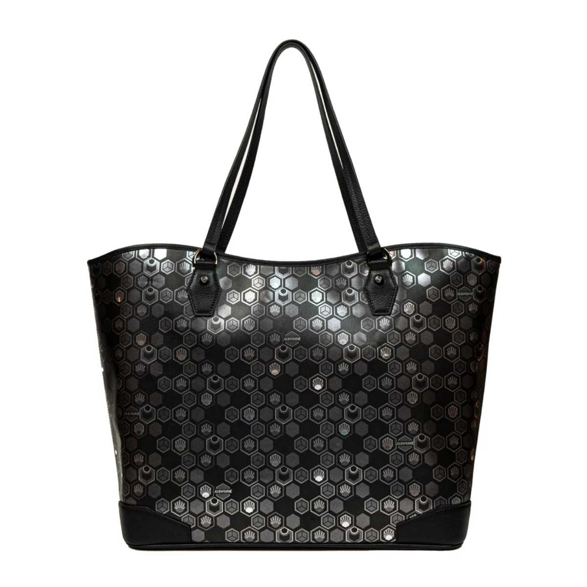 Silver Mirror Tote Bag