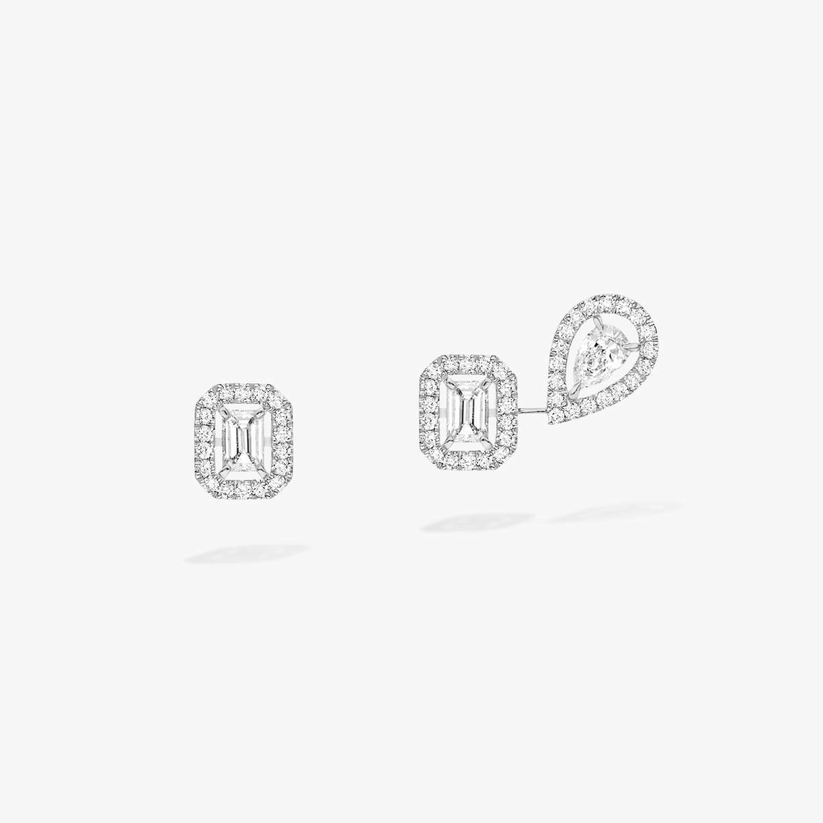 Messika Boutique Doha Vend me My Twin 1 2 0 10ct X3 Earrings Luxferity darrion-sutton-ote