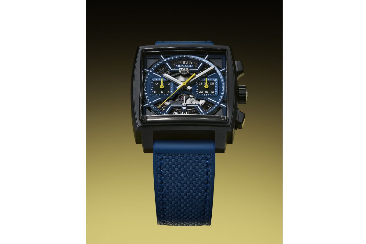 TAG Heuer Presents The TAG Heuer Monaco Chronograph In A New Dark Blue Rendition