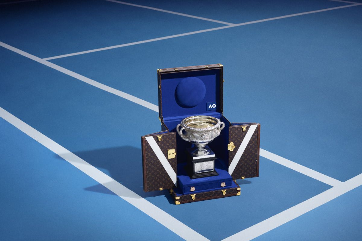 Louis Vuitton Becomes The Official Trophy Trunk Partner Of The Australian Open