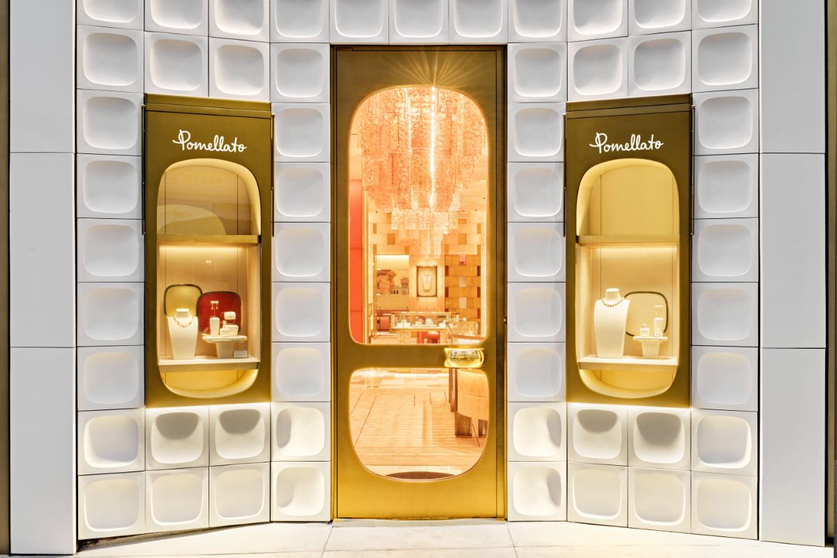 Pomellato’s Golden Eclectic Flagship Opens On Rodeo Drive
