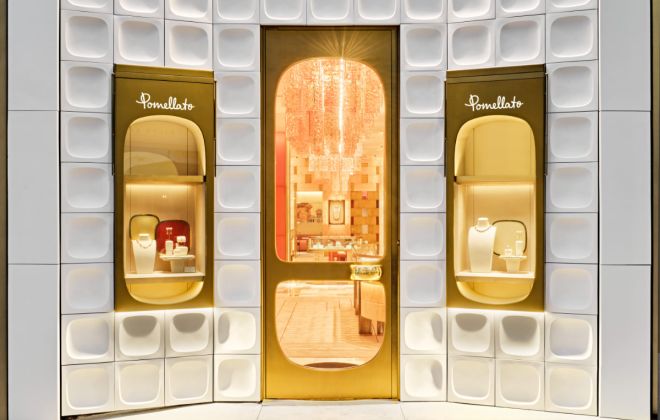 Pomellato’s Golden Eclectic Flagship Opens On Rodeo Drive
