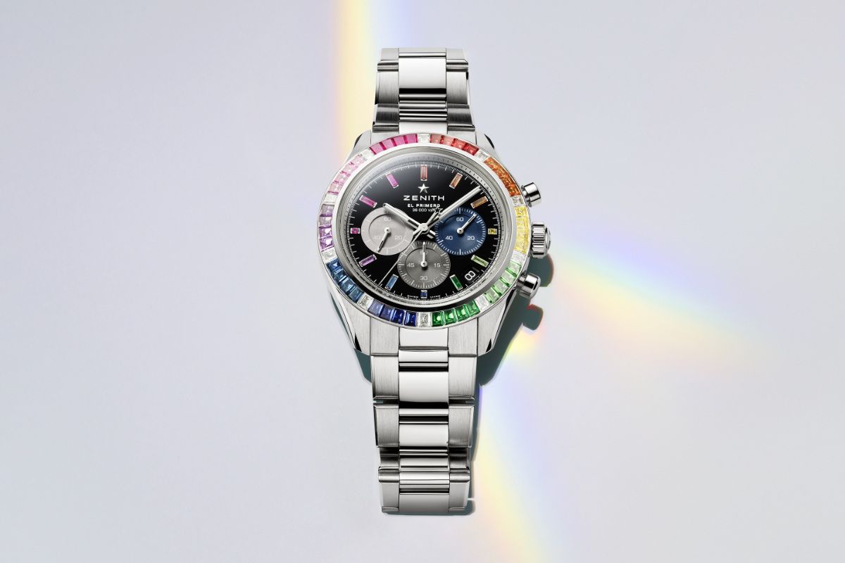 Zenith Presents A New Rainbow Version Of Its Chronomaster Sport, More Luxurious Than Ever