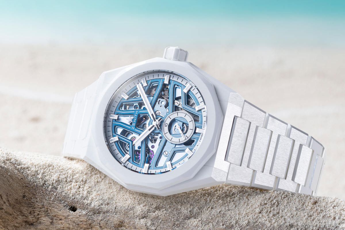 ZENITH & Time+Tide Reveal New DEFY Skyline White Surfer Ceramic Watch