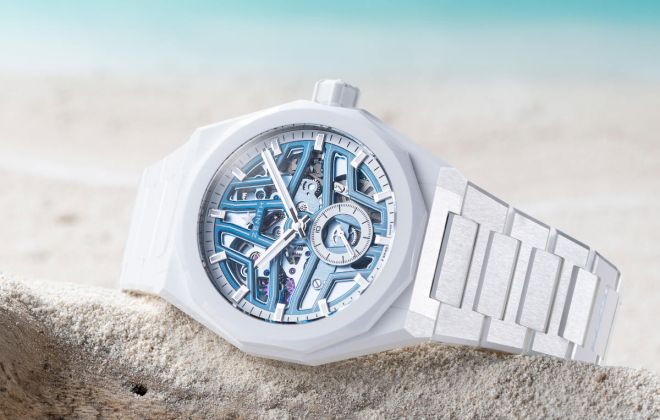 ZENITH & Time+Tide Reveal New DEFY Skyline White Surfer Ceramic Watch