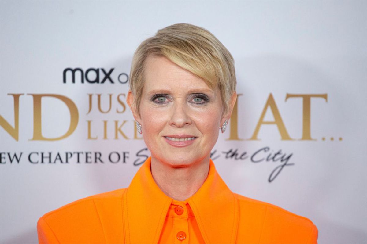 Cynthia Nixon Wore Boucheron To The World Premiere Of "And Just Like That..."