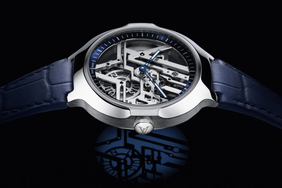 Louis Vuitton Presents Its New Voyager Skeleton Watch