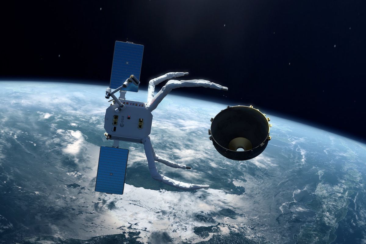 Return To Space: OMEGA Joins Satellite Clean-up Mission
