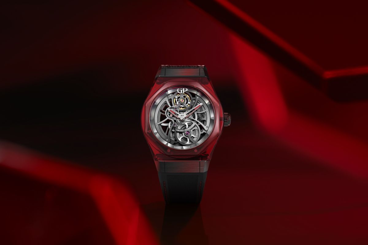 The Powerful Silhouette Of The Girard-Perregaux Laureato: Absolute Light & Shade And Light & Fire
