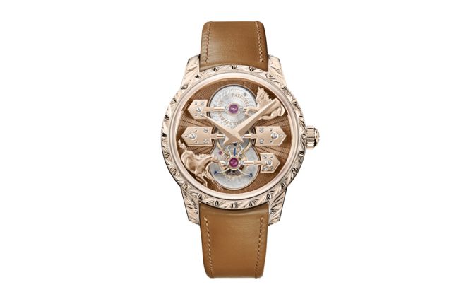 Girard-Perregaux Unveils La Esmeralda ‘A Secret’ Eternity Edition Honey