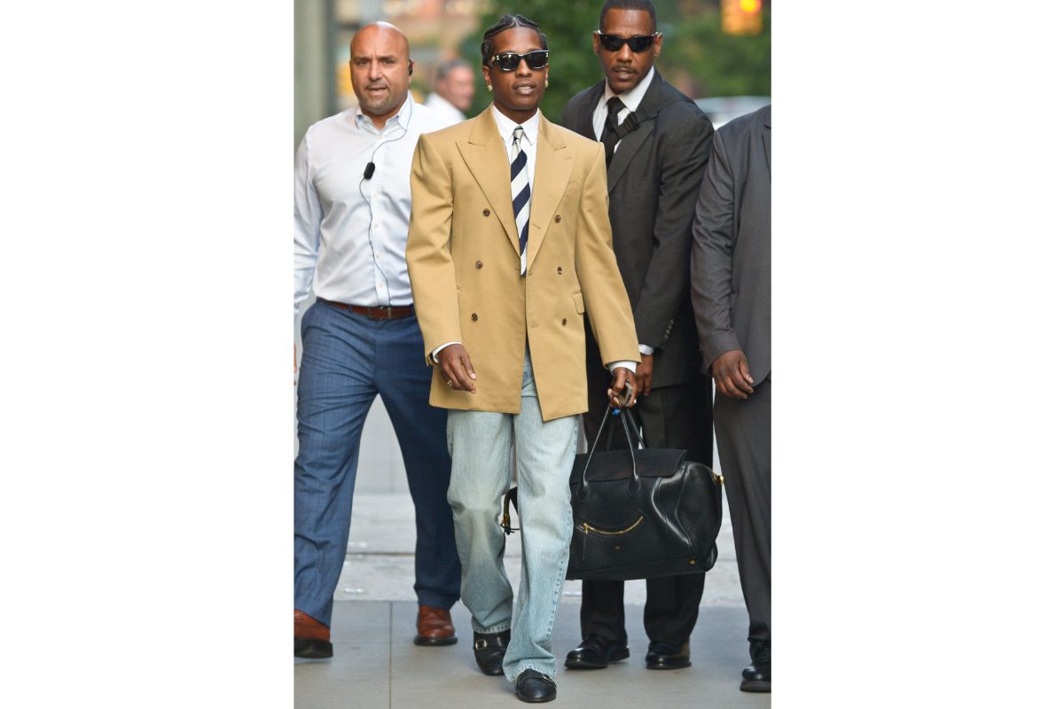 A$AP Rocky Embraces CELINE Elegance In New York