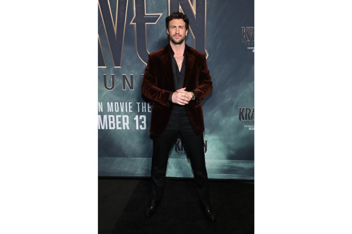 Aaron Taylor-Johnson In Dunhill At The Premiere Of ‘Kraven The Hunter’