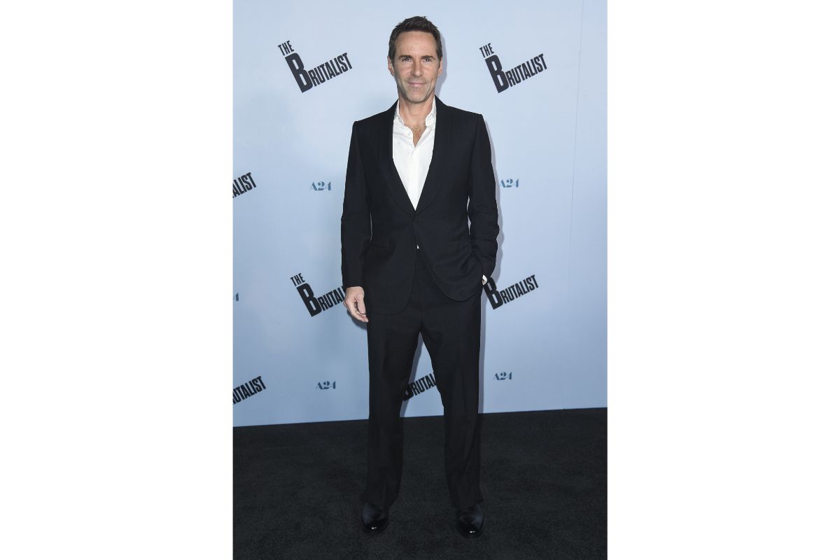 Alessandro Nivola In Zegna At “The Brutalist” Los Angeles Special Screening