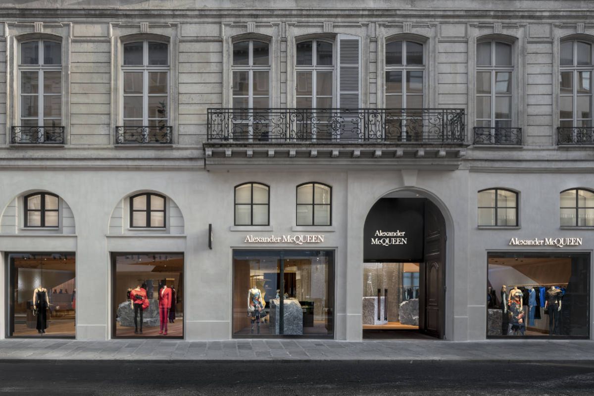 Alexander McQueen Opens Its Largest Flagship Store In Paris