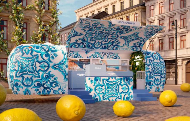 An Exclusive Dolce&Gabbana Light Blue Summer Tour