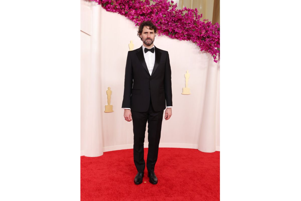 Andrew Wyatt In Gucci At The 96th Annual Academy Awards