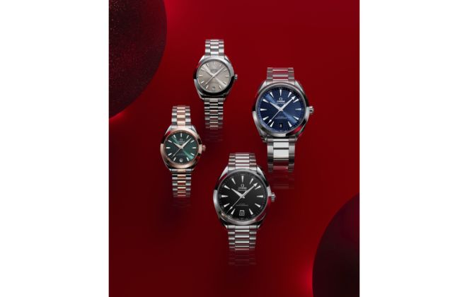The Ultimate Holiday Gift: OMEGA’s Seamaster Aqua Terra Collection Shines In 2025