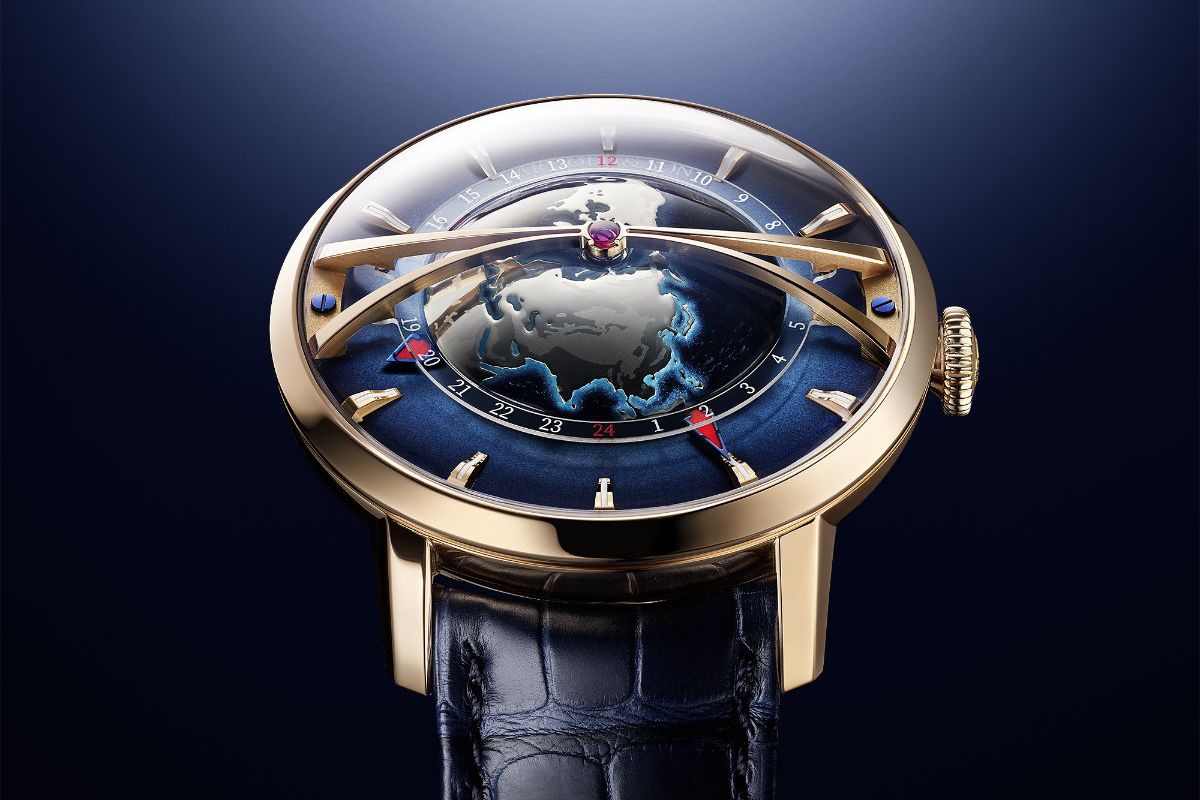 Arnold & Son Introduces Its New Globetrotter Gold Watch