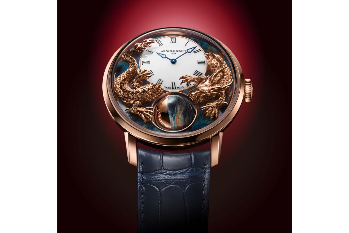 Arnold & Son Presents Its New Luna Magna Red Gold “Year Of The Dragon” Watch