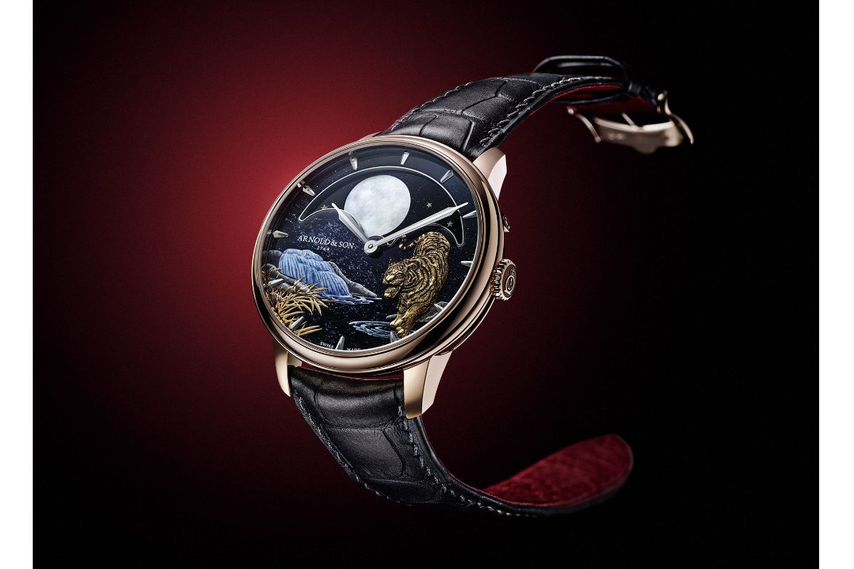 Arnold & Son's “Year Of The Tiger” Perpetual Moon: Golden Water Tiger