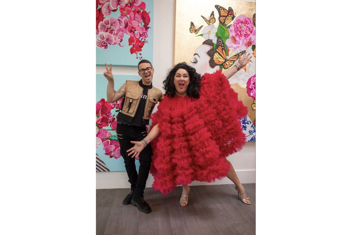 Ashley Longshore And Christian Siriano Host Joint Pop-up At Siriano’s Westport Store