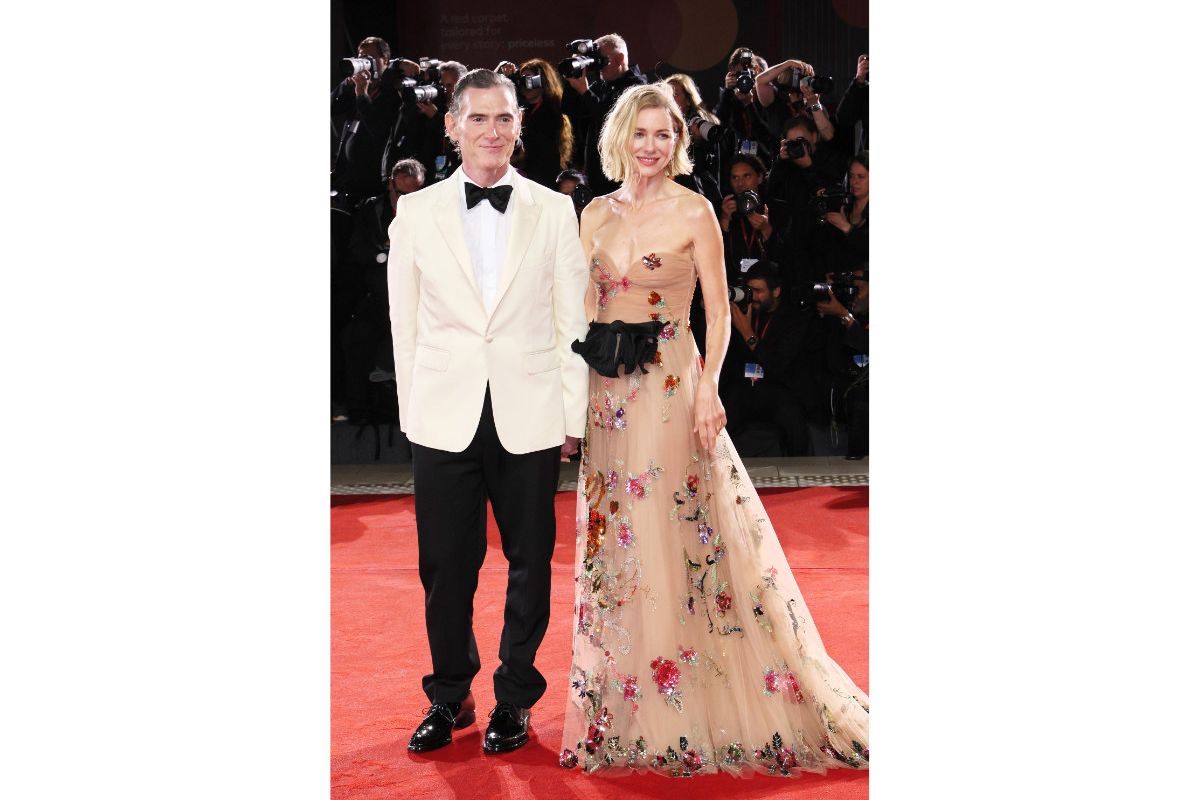 Celebrities Wear CELINE HOMME At The 82nd Venice Film Festival