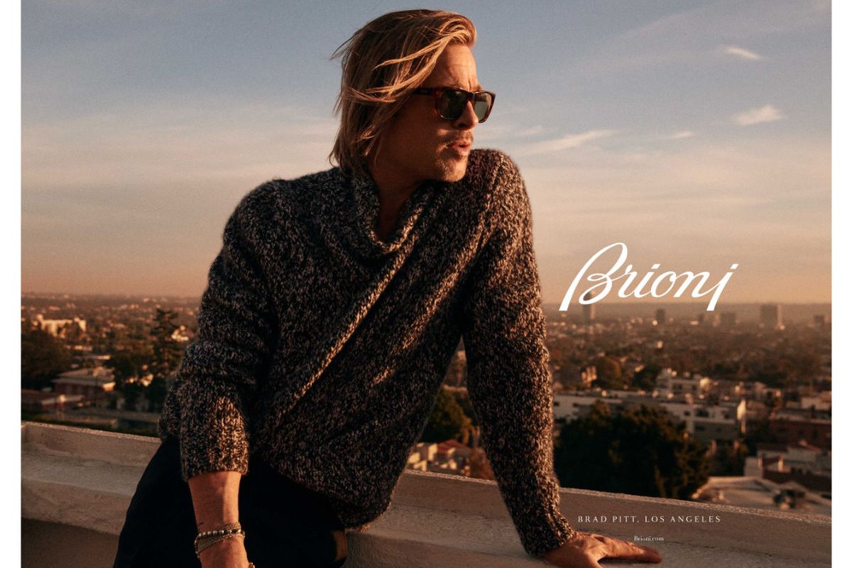 Brioni Launches Autumn / Winter 2021 Campaign With Brand Ambassador Brad Pitt