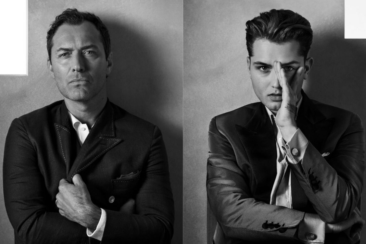 Brioni Announces Jude Law And Raff Law As House Ambassadors