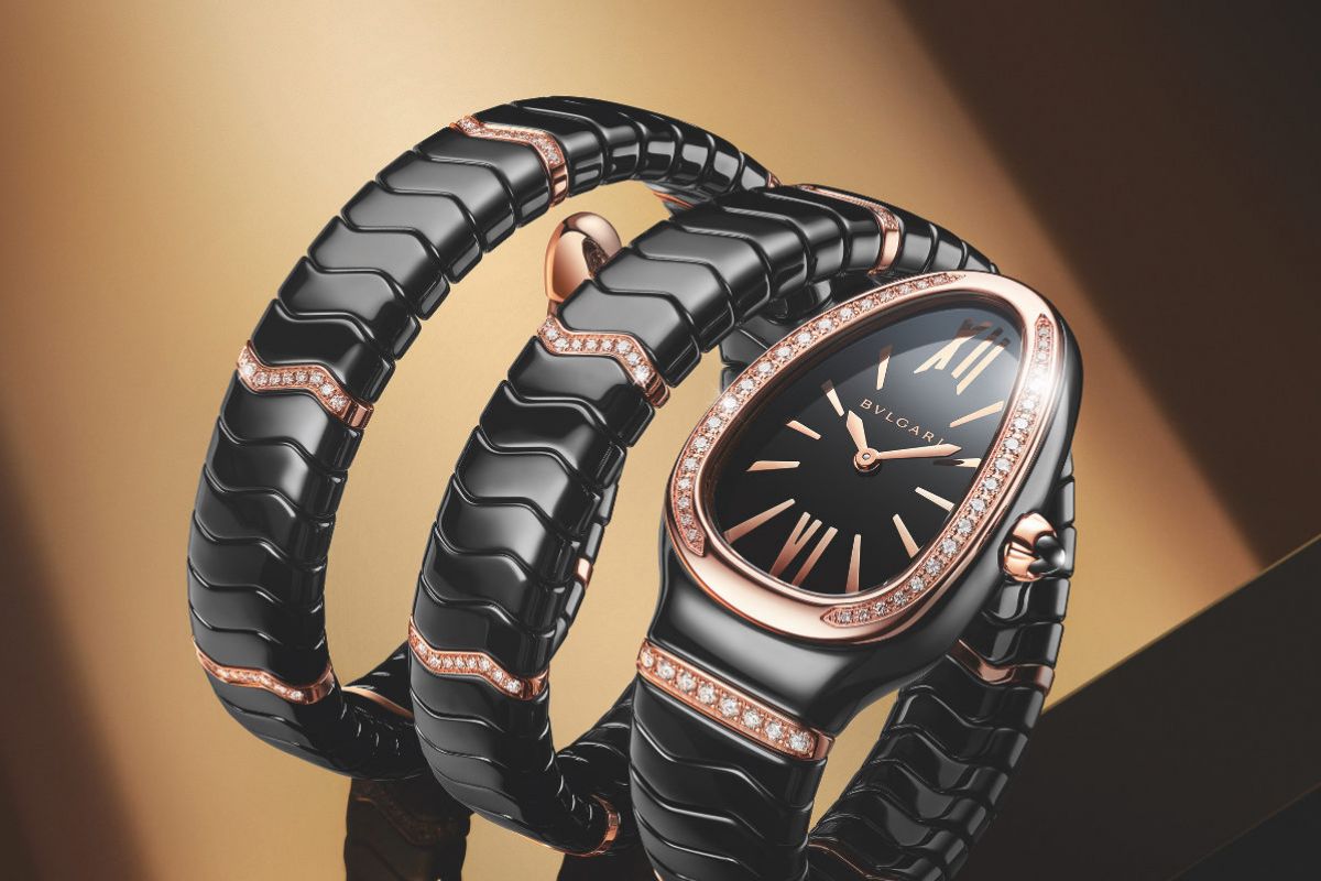 Bulgari Present Its New Serpenti Spiga Ceramic Watch