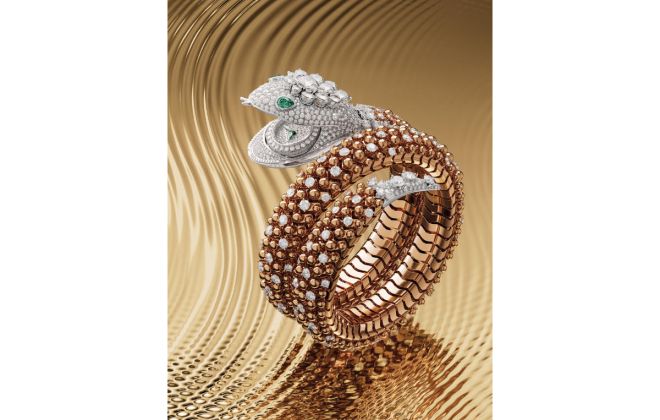 Bvlgari Serpenti Pallini Watch, Precious Vibrations