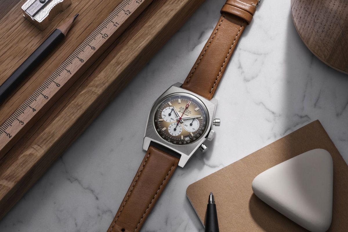 ZENITH Brings Back The First El Primero Watch With A Gradient Dial From 1969: Chronomaster Revival A385