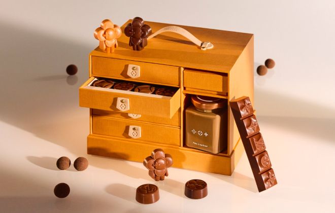 Louis Vuitton Celebrates The Festive Season With Gourmet Artistry By Maxime Frédéric