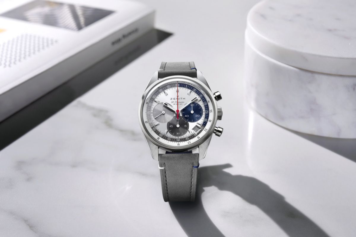 Zenith Celebrates One Of Its Most Emblematic Design Elements In The Tri-colourful Online-exclusive Chronomaster Original