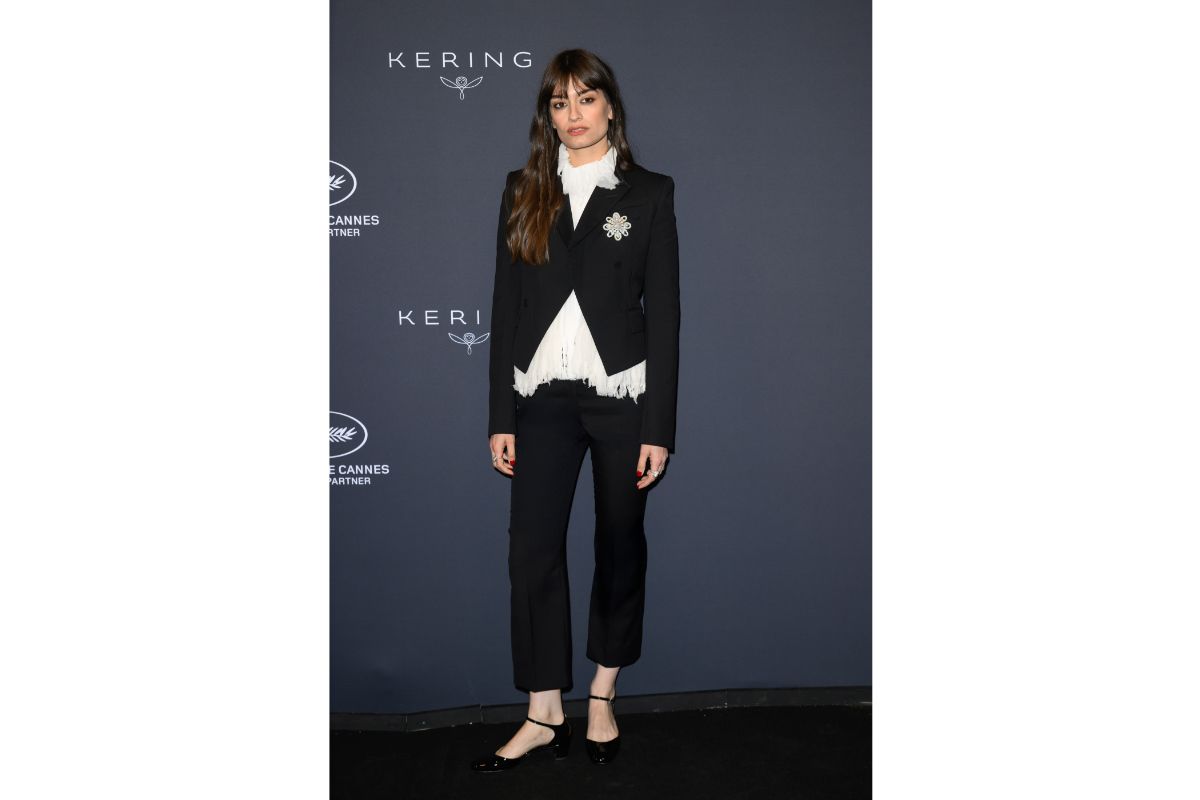 Clara Luciani In McQueen