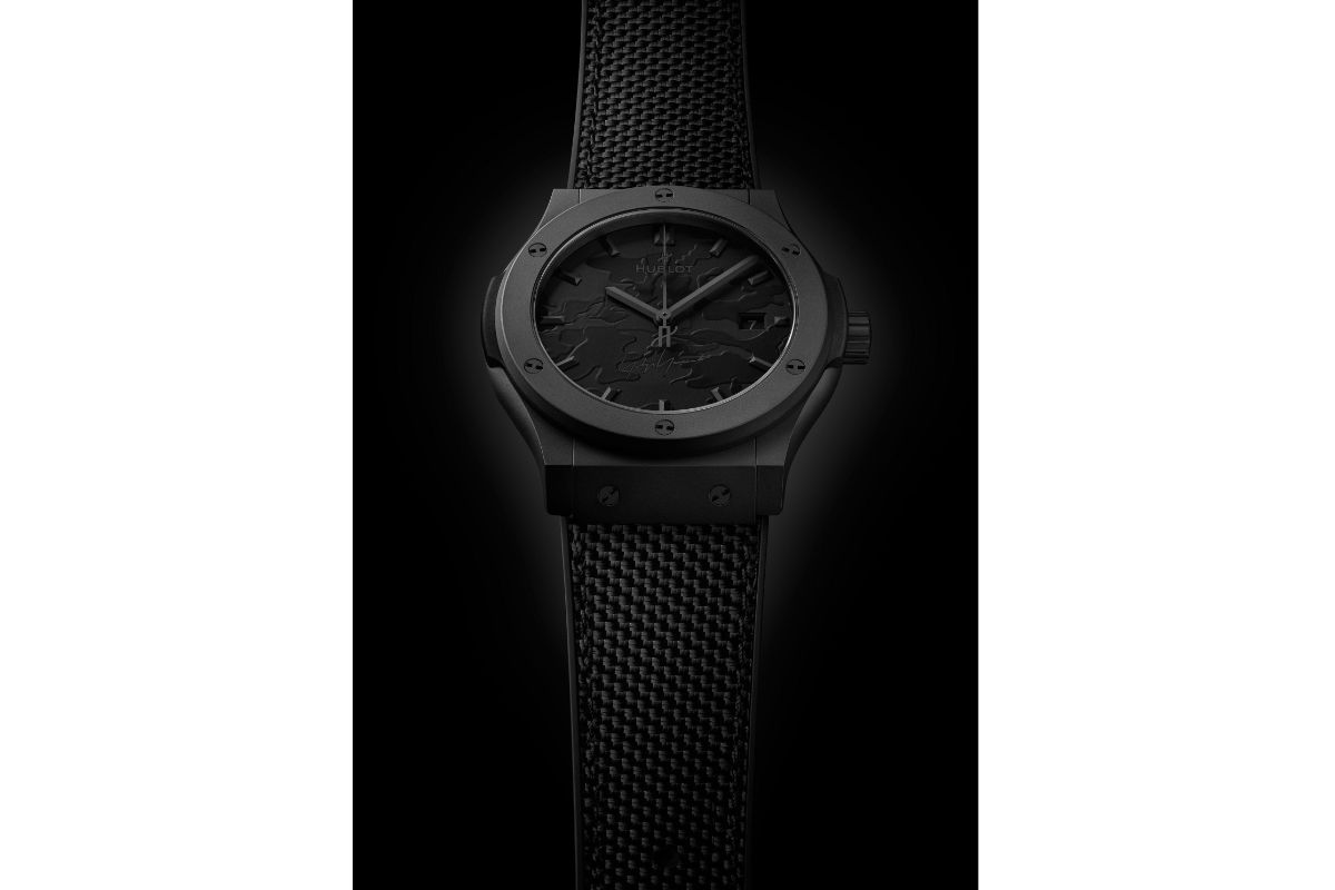 Hublot Classic Fusion Yohji Yamamoto All Black Camo: Where Black Becomes Essence