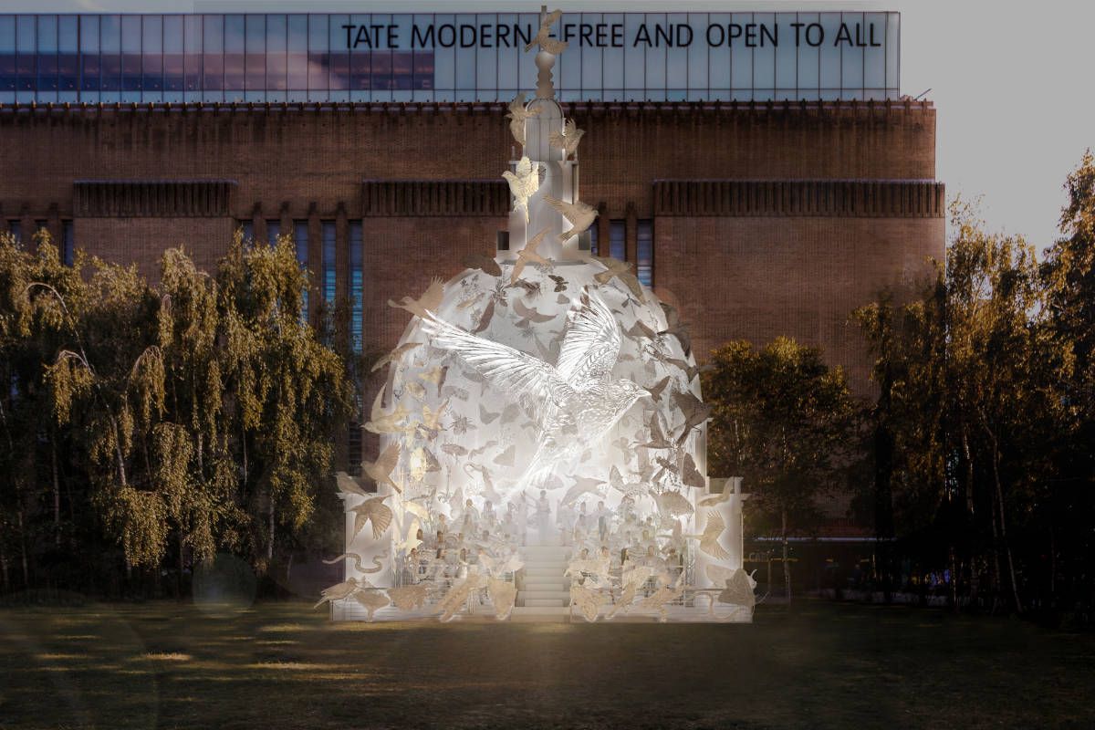 Es Devlin Creates Sculpture Highlighting London’s Endangered Species