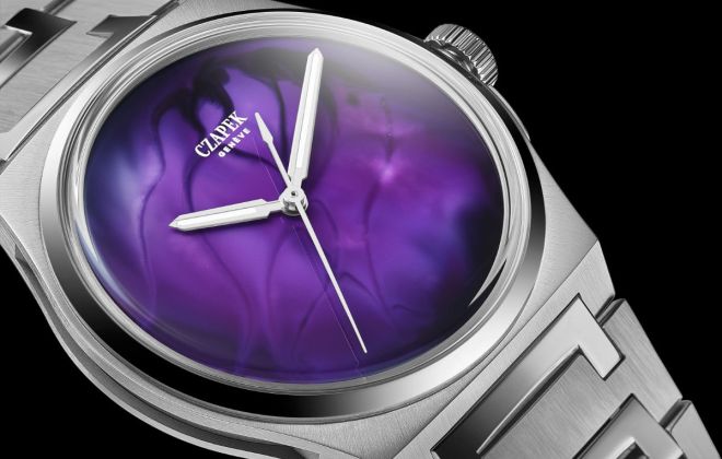 Czapek & Cie Launches Its New Antarctique Purple Storm Watch