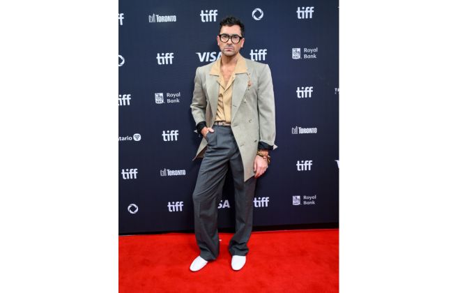 Dan Levy Wears CELINE To The 50th Toronto International Film Festival