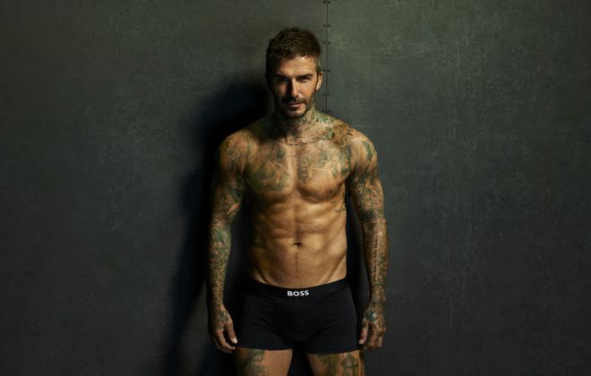 David Beckham Stars In New Boss One Bodywear Campaign