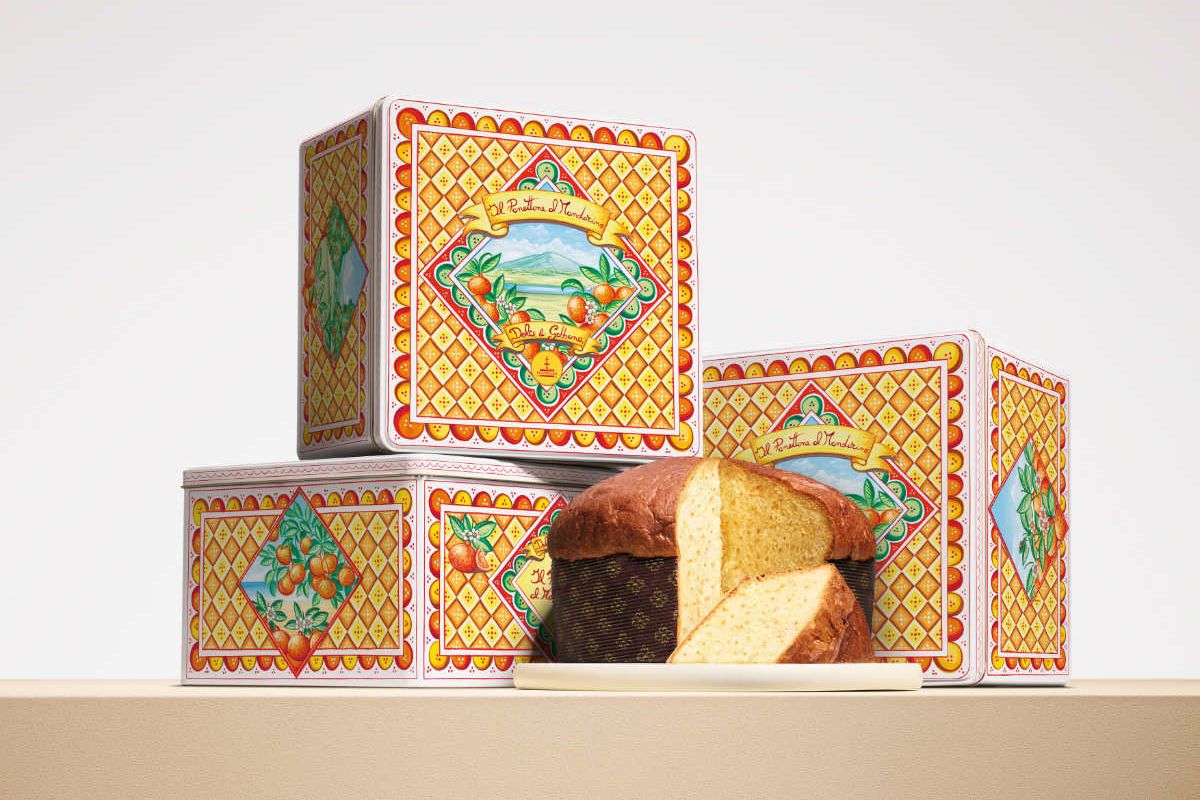 Dolce&Gabbana And Fiasconaro Introduce The Mandarin Panettone